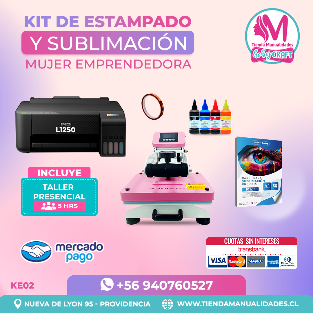 KE0200 - Kit de estampado y sublimación