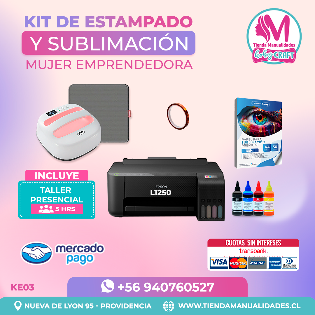 KE0300 - Kit de estampado y sublimación