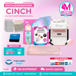 CH81 Cinch Rosada + Curso Video - Envío Gratis - Entrega Inmediata