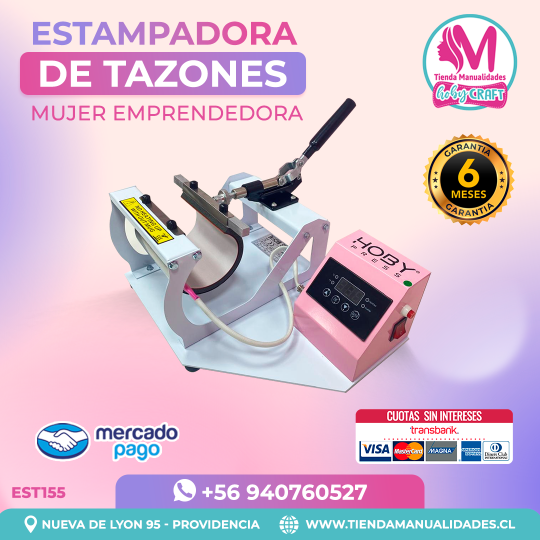 KE75 Kit Estampadora Automática 38x38cm HobyPress - Envío gratis - Imagen 2