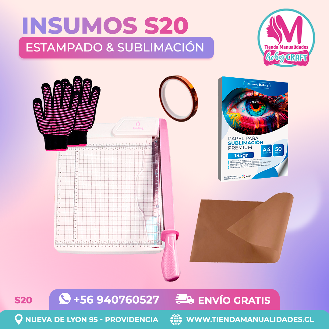 S20 Insumos de estampado y sublimación - Envío gratis