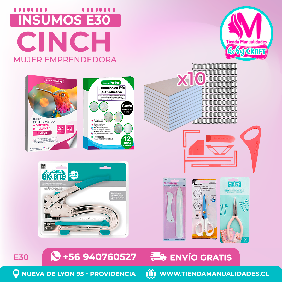 E30 Insumos Encuadernación - Envío gratis