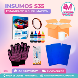 S35 Insumos de estampado y sublimación - Envío gratis