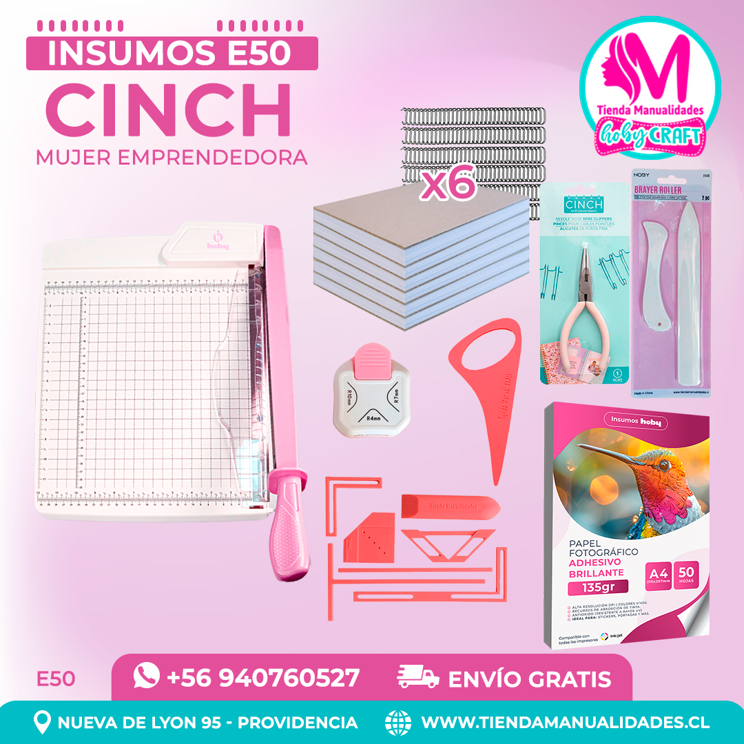 E50 Insumos Encuadernación - Envío gratis