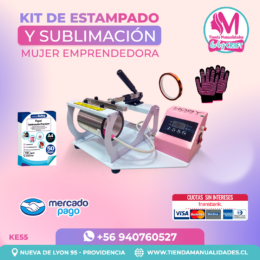 KE55 Kit Estampadora de tazas HobyPress - Envío gratis