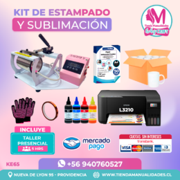 KE65 Kit Estampadora de tazas HobyPress - Envío gratis