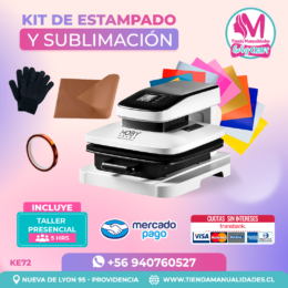 KE72 Kit Estampadora Automática 38x38cm HobyPress - Envío gratis