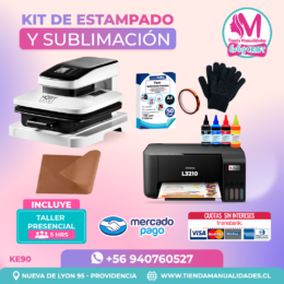 KE90 Kit Estampadora Automática 38x38cm HobyPress - Envío gratis