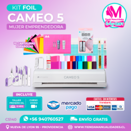 C5888 Kit Foil Cameo 5 blanca + Envío gratis - Entrega inmediata