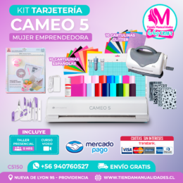 C5150 Kit Tarjetería Cameo 5 blanca + Envío gratis - Entrega inmediata