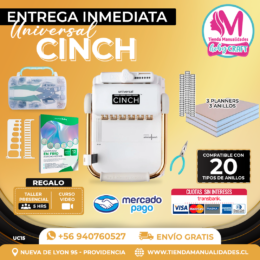 UCH15 Encuadernadora Universal Cinch - Entrega Inmediata