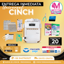 UCH20 Encuadernadora Universal Cinch - Entrega Inmediata