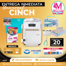 UCH17 Encuadernadora Universal Cinch - Entrega Inmediata