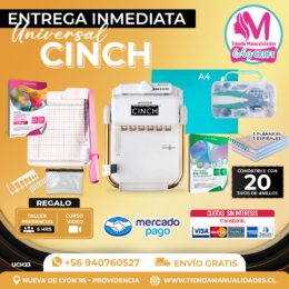 UCH23 Encuadernadora Universal Cinch - Entrega Inmediata
