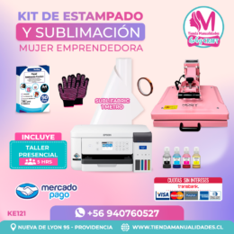 KE121  Kit de estampado y sublimación