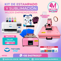 KE122  Kit de estampado y sublimación